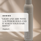 Keratin Healing Oil Finishing Spray