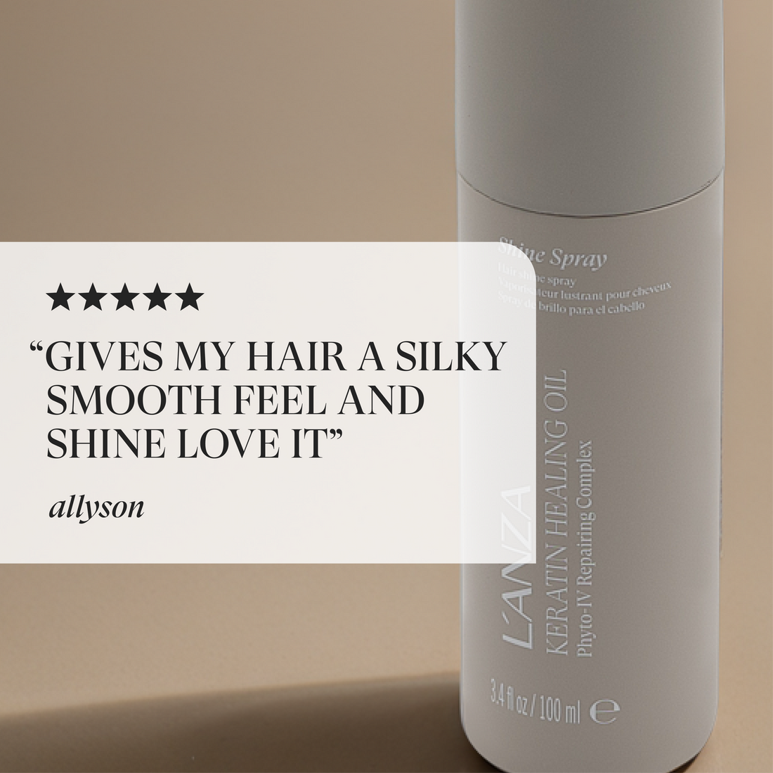 Keratin Healing Oil Shine Spray