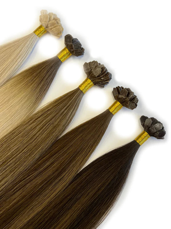 Nano-Tip Hair Extension (Rooted, Piano, Balayage)