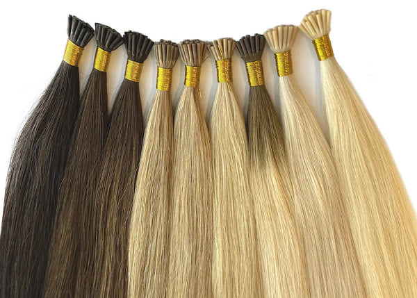Flat-Tip Hair Extension (Rooted, Piano, Balayage)